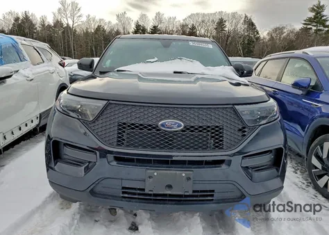 2022 Ford Explorer Police Interceptor из США, поврежденный, VIN 1FM5K8AB3NGA05265